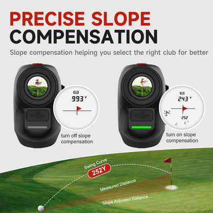 New 1100 Meter!!! Rangefinder with Flag Lock